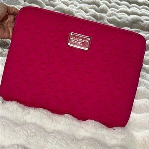 Marc by Marc Jacobs Pink Laptop Sleeve 13.5” x 10”